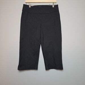 Reitmans Women's 3/4 Length Pinstripe Pants Size 13